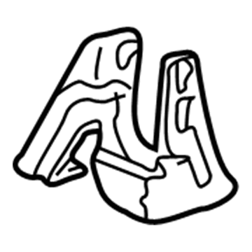 Pontiac 22614831 Transmission Mount Bracket