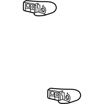 GM 84462836 Side Bracket, Driver Side