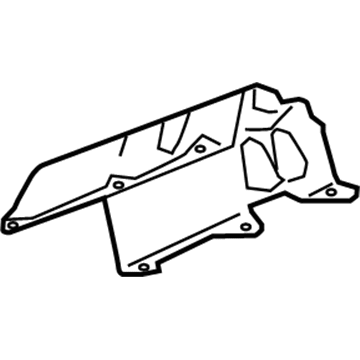 Cadillac 23240530 Heat Shield