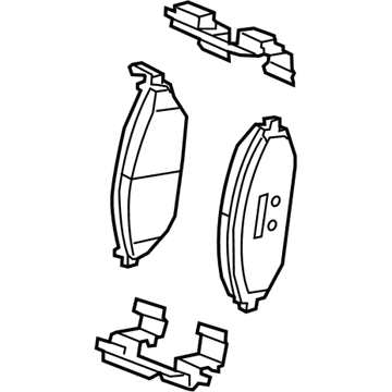 Chevy Spark Brake Pad - 42673048
