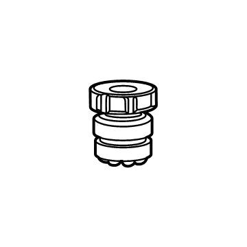 GM 84684007 Strut Bumper, Rear