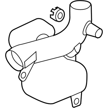 2007 Pontiac G6 Air Intake Coupling - 15224385