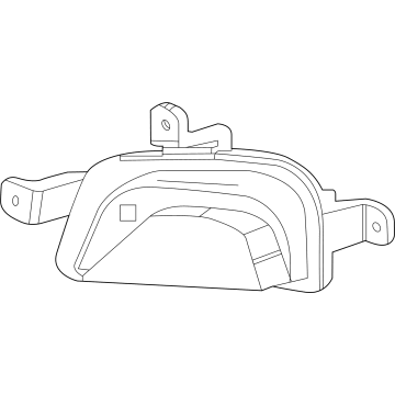 GM 42716022 Turn Signal Lamp, Front Passenger Side