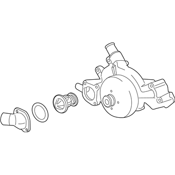 Hummer 12600767 Water Pump Assembly