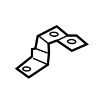 GM 19317064 Front Floor Pan Bracket, Driver Side