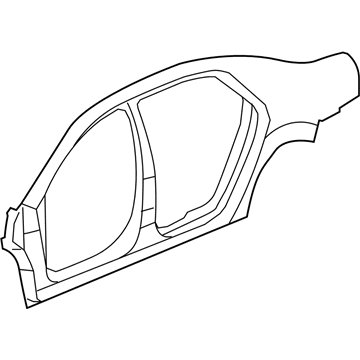 GM 20987333 Uniside Assembly, Rear Outer Driver Side