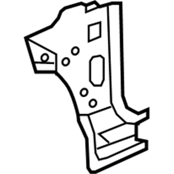 GM 25785801 Inner Hinge Pillar, Front Driver Side