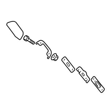 Chevy Trailblazer Door Handle - 88943623