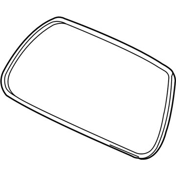 GMC Envoy Weather Strip - 25830971