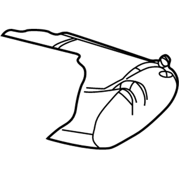 2002 GMC Yukon Seat Cushion Pad - 12473914