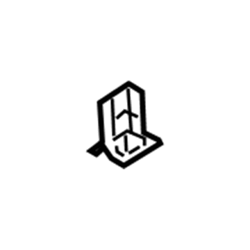 Saturn 11588650 Roof Console Retainer