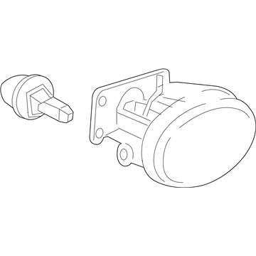 Chevy 22622589 Fog Lamp Assembly