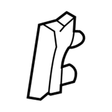 GM 10360879 Chrome Strip, Passenger Side GM 10360879 Chrome Strip, Passenger Side