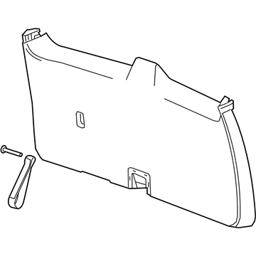 GM 23440140 Lower Trim Panel, Bottom Top