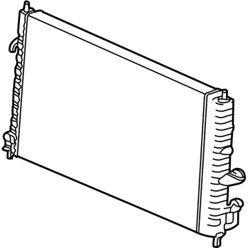 Saturn Radiator - 9128553