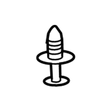 Chevy 22587036 Bumper Cover Retainer