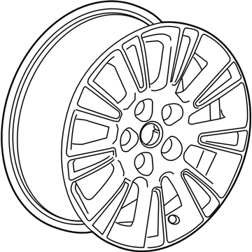 Chevy 9597398 Wheel, Alloy