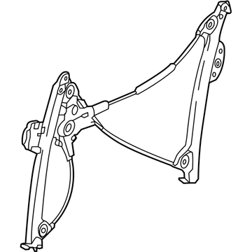 Buick Cascada Window Regulator - 13366936