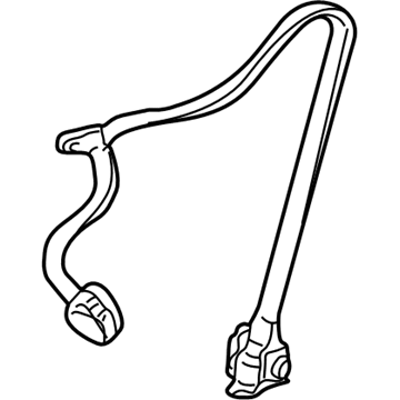 2004 Cadillac Seville Seat Belt - 88896462