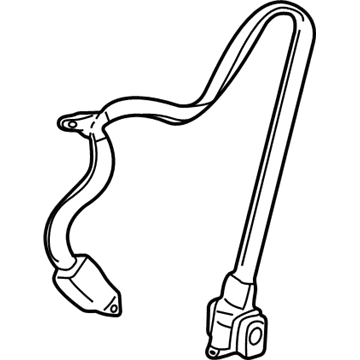 2004 Cadillac Seville Seat Belt - 88954985