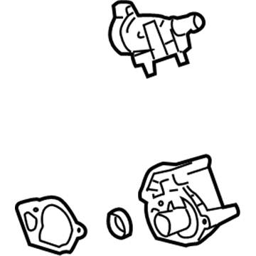 Cadillac 12597256 Thermostat Housing