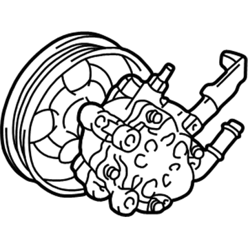 Pontiac Vibe Power Steering Pump - 88970128