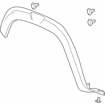 GM 86820602 Flare, Front Driver Side GM 86820602 Flare, Front Driver Side