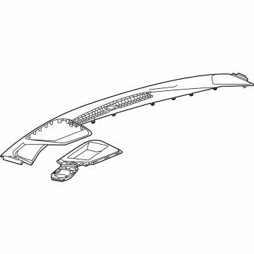 GMC 85145432 Defroster Panel