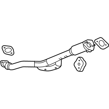 Chevy Equinox Exhaust Pipe - 23114283