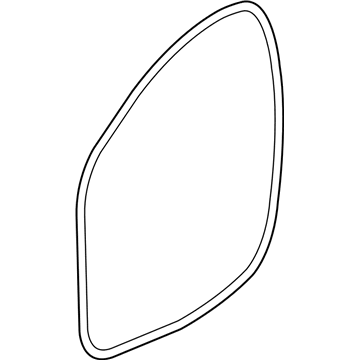 2012 Chevy Cruze Door Seal - 95021341