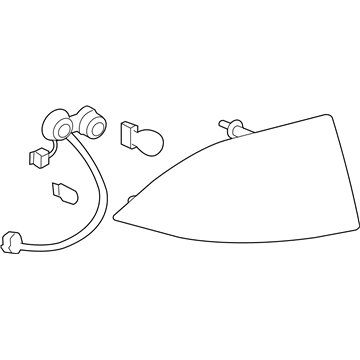 Buick Lucerne Back Up Light - 25927355