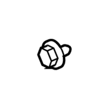 Chevy 11570498 Mount Bracket Bolt