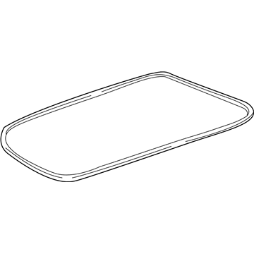 2002 Chevy Corvette Weather Strip - 10255033