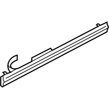 GMC Sonoma Door Moldings - 12376677