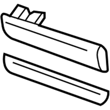 GMC Sonoma Door Moldings - 12543927