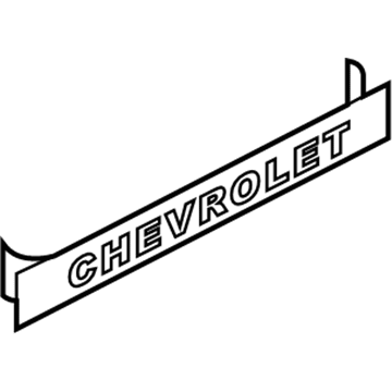 Chevy S10 Emblem - 15672065