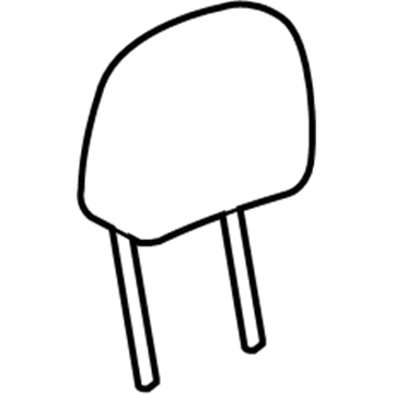 Chevy 95186515 Headrest