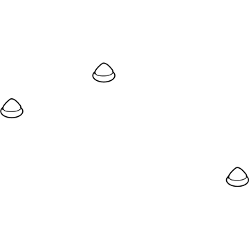 Pontiac 12591715 Engine Cover Insulator