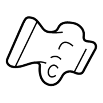 GM 10392591 Filler Panel Fastener