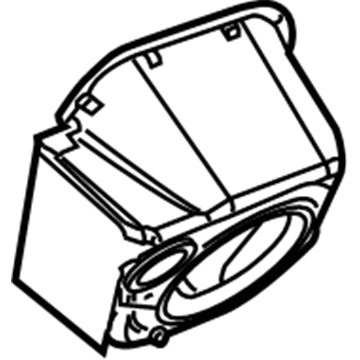 Pontiac G6 Fuel Filler Housing - 25845959