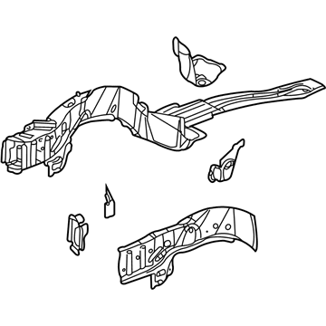 Saturn 15813874 Rail Assembly