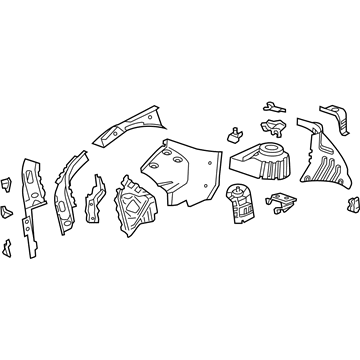 Chevy 23145804 Apron Assembly