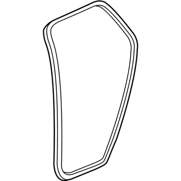 2002 Saturn Vue Door Seal - 15907479