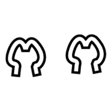 Chevy 24205103 Inlet Pipe Retainer