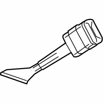 GM 87823456 Center Buckle, Jet Black GM 87823456 Center Buckle, Jet Black