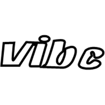 GM 88969818 Nameplate GM 88969818 Nameplate