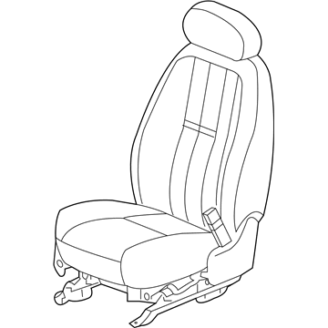 Hummer 20779107 Seat Track