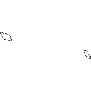 GM 84637979 Access Cover, Black, Rear Driver Side GM 84637979 Access Cover, Black, Rear Driver Side