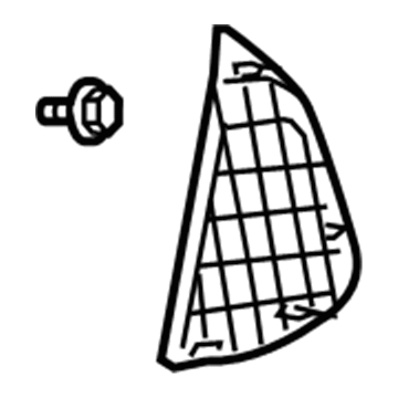 2007 Cadillac STS Dash Panel Vent Portion Covers - 10397586