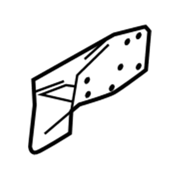 GM 20983579 Rear Bracket, Passenger Side GM 20983579 Rear Bracket, Passenger Side